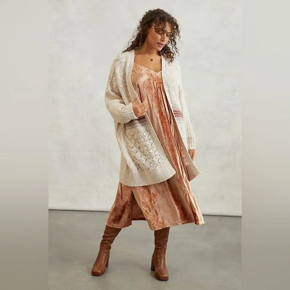 Anthropologie Pilcro Jemma Cable-Knit Cardigan - Picture 2 of 8